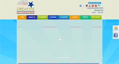 Desktop Screenshot of creativeearlylearning.com