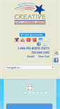 Mobile Screenshot of creativeearlylearning.com